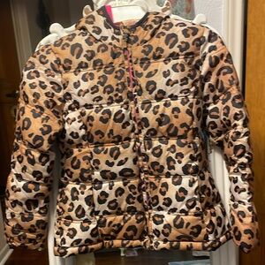 🐆🐆🐆3 for 12🐆🐆🐆Girls Leopard Print Puffer Jacket
